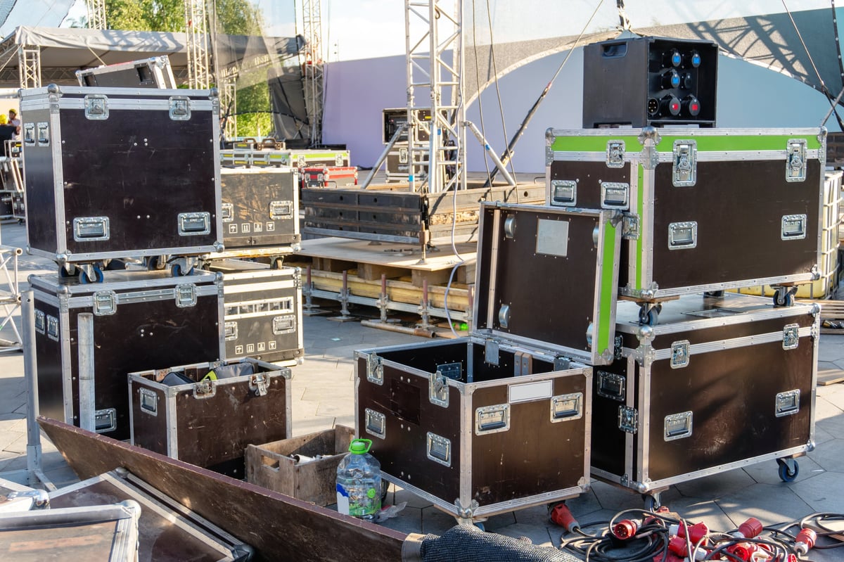 Outdoor stage